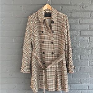 J.Crew Wool Trenchcoat